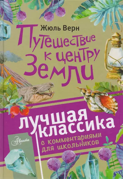 Путешествие к центру Земли. Роман. С комментариями для школьников - фото 1