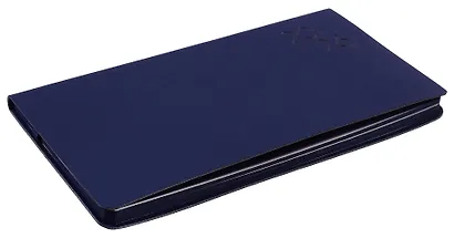 Планинг дат. 2026г. 64л "SOFT TOUCH" ночной синий, карманный, интегр.переплет, иск.кожа, тонир.блок, термотиснение, скругл.углы, запечат.торец, ляссе - фото 2