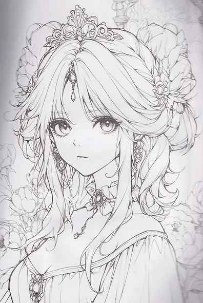 Готический бал: книжка-раскраска - фото 3