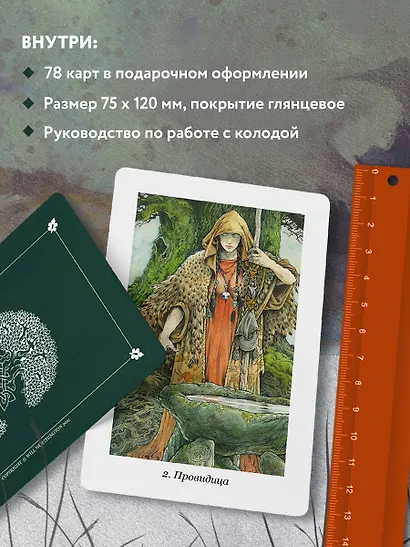 The Wildwood Tarot. Таро Дикого леса (78 карт карт и руководство в подарочном футляре) - фото 5