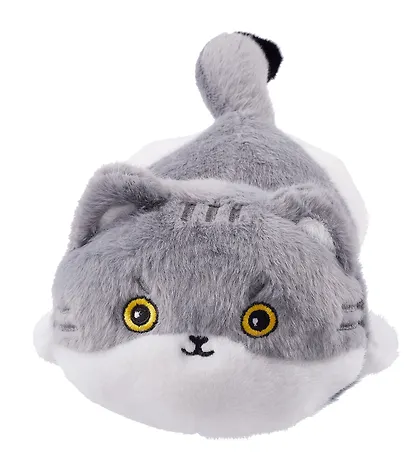 Мягкая игрушка Котик серый с пятнышками (25см) (12-1040-202405-T14) - фото 2