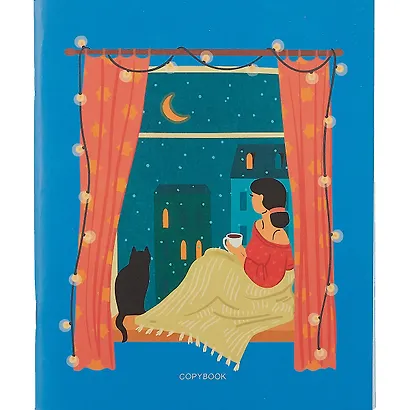 Тетрадь в клетку Listoff, "Wonderful. Дизайн 7", 48 листов, в ассортименте - фото 1