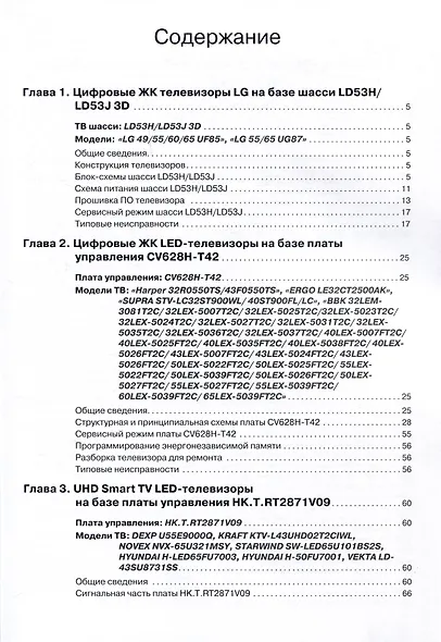 Диагностика и ремонт Smart TV LED телевизоров 2015-2019 гг. - фото 3