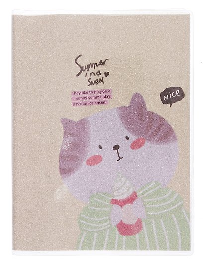 Записная книжка «Glitter Animals» А6, 100 листов в линейку, в ассортименте - фото 3