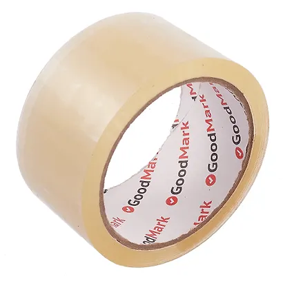 Лента клейкая 48мм*60м упаковочная прозрачная, GoodMark - фото 2