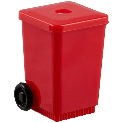 Точилка 1 отверстие "Waste bin", в ассортименте - фото 3