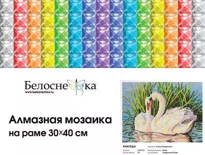 Алмазная мозаика на холсте ТМ Белоснежка Навсегда 312-ST-S - фото 1