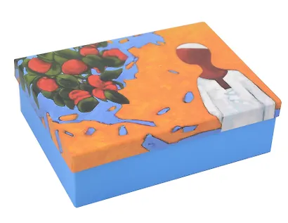 Коробка подарочная "ART. Исматов Б. Под яблоней" 22*16*7, Schiller - фото 6