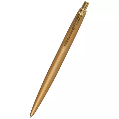 Ручка шариковая Parker, Jotter XL Monochrome 2020 Gold, подарочная синяя 1 мм - фото 1