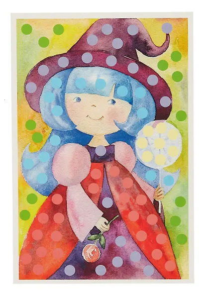 Набор для детского творчества Рисунок из страз "Волшебники 10 королевства "Розочка" - фото 2