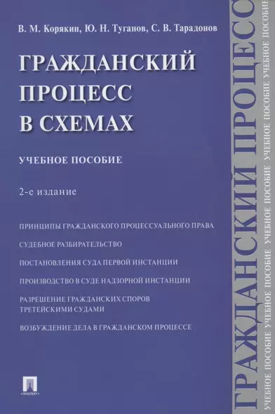 Гражданский процесс в схемах. Учебное пособие - фото 1