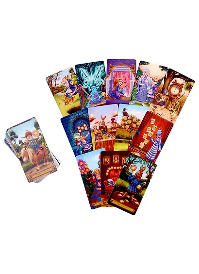 Таро в Стране чудес (78 карт+краткое руководство) - фото 3