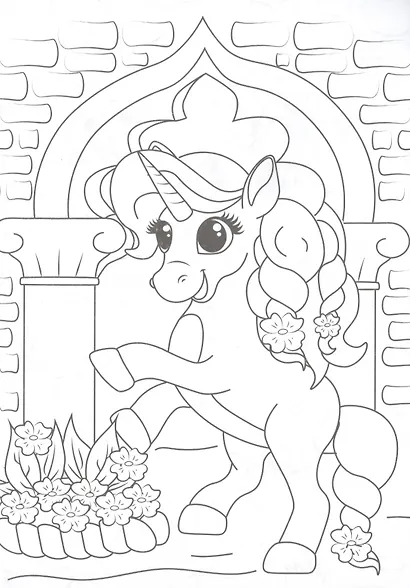 РАСКРАСКА А5 эконом. ЕДИНОРОЖКИ - фото 5