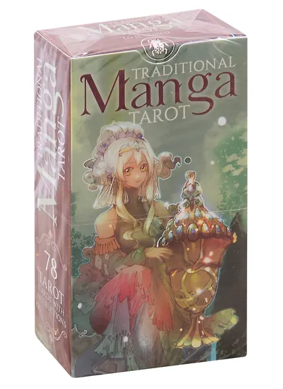 Таро. Традиционная манга (78 карт + инструкция на английском языке) - фото 1
