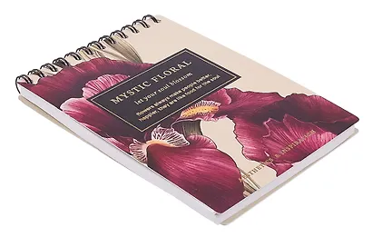 Блокнот А6, 80 листов в клетку, "Blossom. Irises", на спирали - фото 3