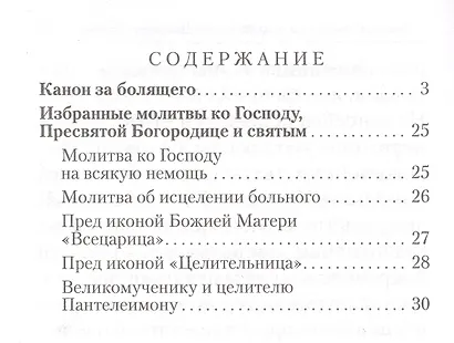Канон за болящего - фото 3