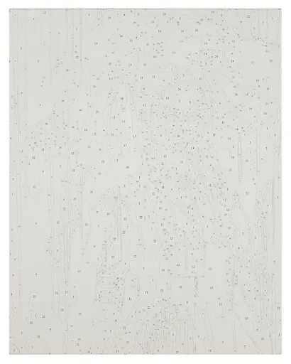 Холст с красками по номерам "Красный дождь", 40 х 50 см - фото 4