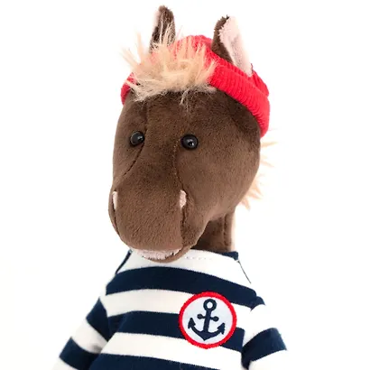 Мягкая игрушка Новый Год 2026 Конёк Якорёк (20 см) - фото 7