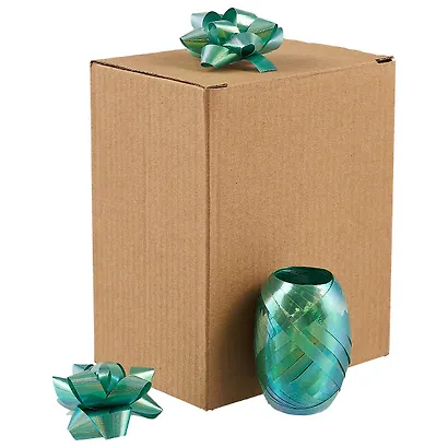 Набор для упаковки «Перламутр голубой», 2 банта, лента - фото 2