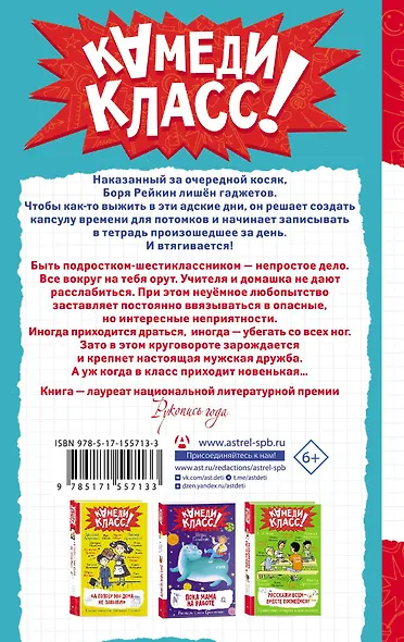 Дневник Батарейкина, или Рейкин, не позорься! - фото 2