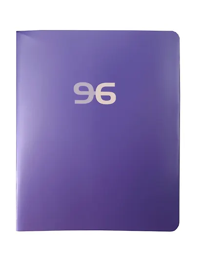 Тетрадь 96л кл. "Классическая серия. Аметист" мел.картон, метал.пантон - фото 1
