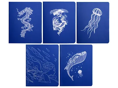 Тетрадь в клетку Listoff, "Total Blue. Dweller", 96 листов, в ассортименте - фото 1