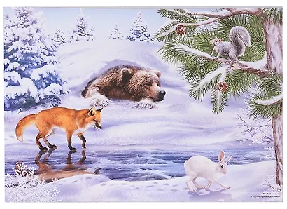 Демонстрационные картины АЗ. Времена года. Методич. мат-л к ООП ДОО (8 картин+этикет. с текстом) - фото 4