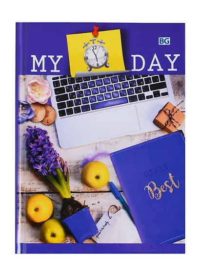 Ежедневник недат. А6 272л "С добрым утром!", интегр. переплет, ламинация - фото 1