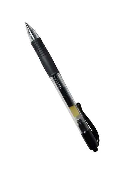 Ручка гелевая Pilot, BL-G2- 5 (B), автоматическая черная - фото 2