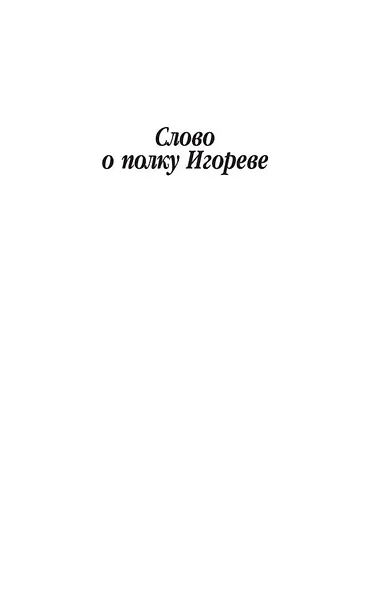 Слово о полку Игореве - фото 7