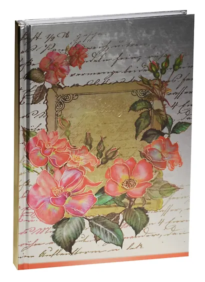 Ежедневник недат. А5 80л "НЕЖНОСТЬ" 7БЦ, печать по мет.бумаге, тисн.фольгой, Феникс - фото 1