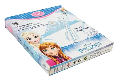 Набор для создания аксессуаров из фетра "Принцесса Эльза". -Китай: (Disney FROZEN). 63832 387281 - фото 2