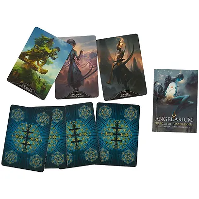 Таро Аввалон, Оракул Ангеларий (33 карты с инструкц.) Angelarium Oracle of Emanations (Минайя) (OR22) (коробка) (у - фото 3