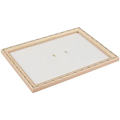 Рама со стеклом, пластик, белое золото, 21 х 30 см - фото 2