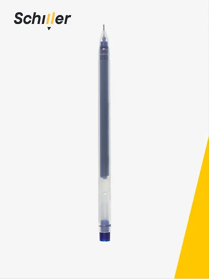 Ручка гелевая Schiller, Prism, синяя 0,5 мм - фото 2
