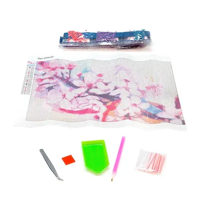 Набор для творчества. Алмазные узоры "Нежные цветки", 30 х 40 см - фото 3