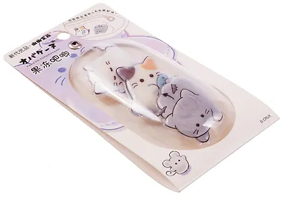 Набор значков Котики Cute (3шт) (ПВХ) (4см) (12-81541-202510-SPT-39) (ассорти) - фото 13
