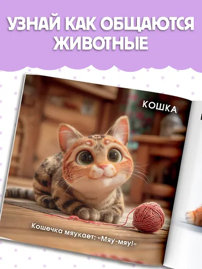 Милые животные. Первая книжка малыша - фото 6