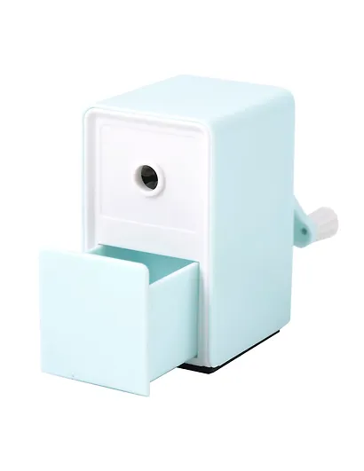 Точилка механическая для карандашей "Pastel colors", с контейнером для стружки, светло-фисташковый, Yoi - фото 1