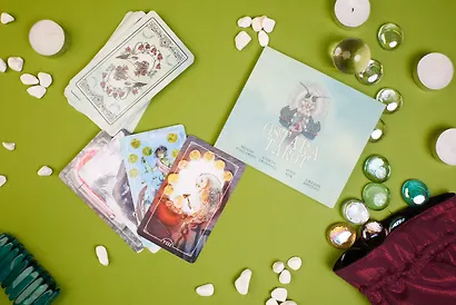 Ostara Tarot / Таро Остары (78 карт с серебряным обрезом и руководство для гадания) - фото 10
