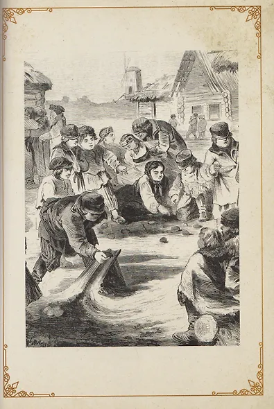 Пасхальное чудо. Истории и рассказы русских писателей в старинных открытках - фото 8