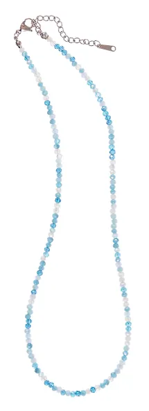 Чокер из бисера голубой (12-253004-С40) (Lafilaf) - фото 3