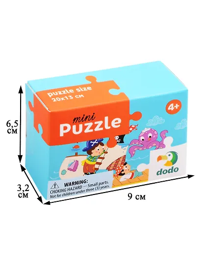 Пазл-мини Морские приключения 35 элементов Dodo - фото 2