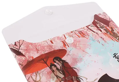 Папка-конверт А6 на кнопке "Благословение Небожителей. Се Лянь и Хуа Чен" - фото 3