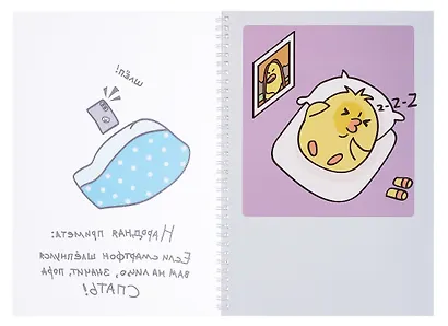 Тетрадь А4 60л кл. "Примета" евроспираль, прозр.пластик с печатью, скр.углы - фото 2