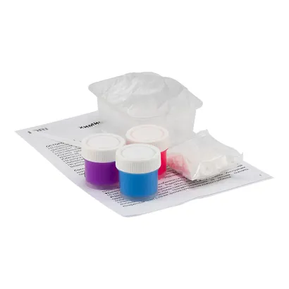 Химические опыты. Crazy Balls "Розовый, голубой и фиолетовый шарики" - фото 3