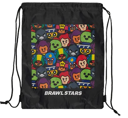 Мешок для сменной обуви "Brawl Stars. Команда героев Brawl Stars " 1отд., 320*410мм - фото 3