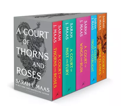 Комплект "A Court of thorns and roses. Box set in 5 books" - фото 1