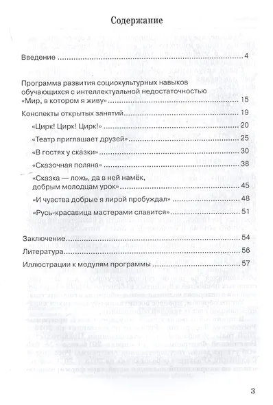 Развитие социокультурных навыков у обучающихся с интеллектуальными нарушениями. Программа "Мир, в котором я живу" и конспекты занятий - фото 2