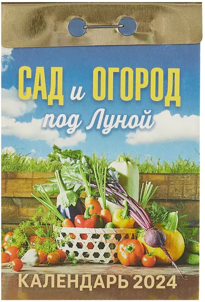 Календарь отрывной 2024г 77*114 "Сад и огород под Луной" настенный - фото 1